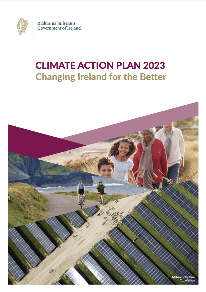 Cover of Climate Action Summary doc 2023